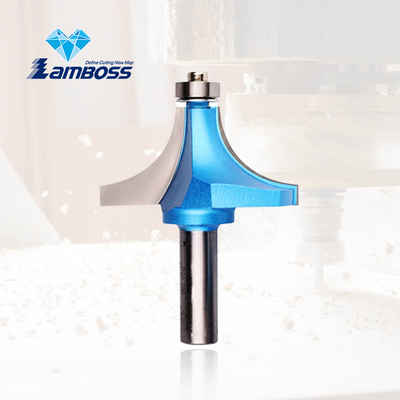 satın al Lamboss Köşe Yuvarlak Bit Taşıyıcı Ahşap Router Bit Fin Ahşap İşleme için freze kesicisi online manufacture