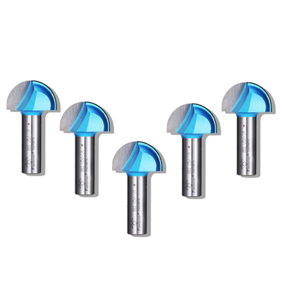 CNC Ahşap Kalıplama Router Bitler ve Cove Box Router Bit Yuvarlak Alt