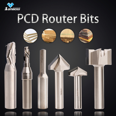 Ağaç malzemeleri için özelleştirilebilir PCD Router Bitler