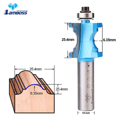 Lamboss Bull Burun Router Bitler Ahşap İşleme Router Bit Özellik Döşeme Kesicisi