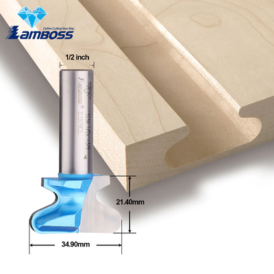 Lamboss End Mill Router Bit For Wood Dovetail Router Bit Bir Çift Parmak Bit