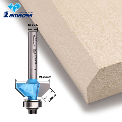 Lamboss V Router Bit 45 Derece Çamfer Bit